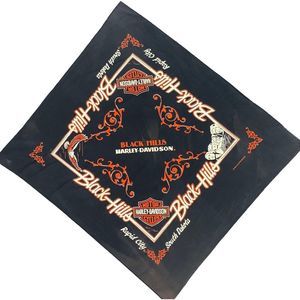 Vintage 1986 Harley Davidson Black Hills Bandana
